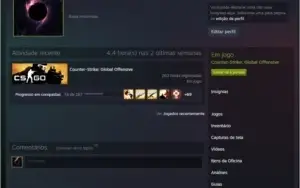 Conta CSGO Xerife - E-mail incluso