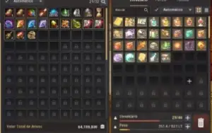 conta  black desert 716 gs  unico dono (nao steam)