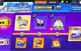 Todos os Brawlers FULL poder e acessórios
