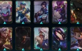 CONTA LOL LVL 340 - PLATINA 1 - ULTIMATE UDYR + 97 SKINS