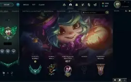 CONTA LOL LVL 340 - PLATINA 1 - ULTIMATE UDYR + 97 SKINS