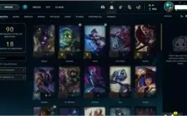 Conta League of Legends barata