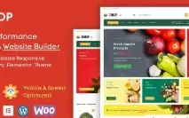 CRISOP – O Melhor Tema WordPress para Mercados e Alimentos