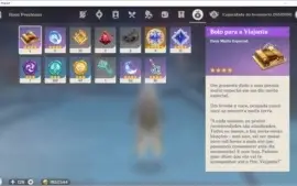 Conta AR 34 com Zhongli e Keqing + 1 arma 5 estrelas
