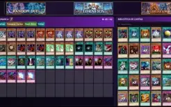Conta Yugioh Rpg Online - Lv22 (top 6 rank) - Varias cartas