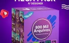 Pack PNG Design para Mídia