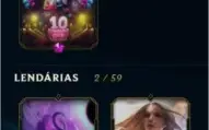 CONTA LOL 🌟 BRONZE 3 🌟 32 SKINS 🌟 51 CAMPEOES