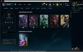 VENDO CONTA DE LOL RARA 2011 - NUNCA COMPARTILHADA