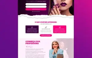 Kit Página de Vendas + Captura – Nail Pro