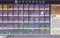 Genshin AR57 14 Personagens nvl 90 build. Preço Negociável.
