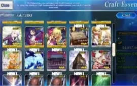 Fate/grand order conta NA 6SsR 9SR