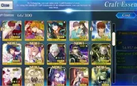Fate/grand order conta NA 6SsR 9SR