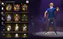 Conta Free Fire Com Roupas Antigas