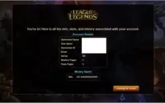 Conta LOL Platina 5 / 67 Skins / 110 Campeoes