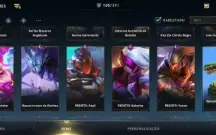 Wild Rift 100 Skins; Todos Passes Comprados; Todos Campeões