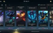 Wild Rift 100 Skins; Todos Passes Comprados; Todos Campeões