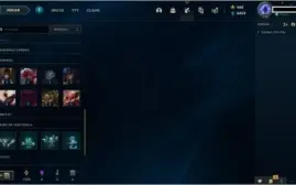 CONTA OURO 4 COM 146 CHAMPS E 94 SKINS.