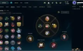 CONTA OURO 4 COM 146 CHAMPS E 94 SKINS.