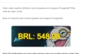 CONTA OURO 4 COM 146 CHAMPS E 94 SKINS.