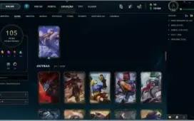 CONTA LEAGUE OF LEGENDS