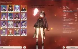 genshin account ar 47 HUTAO AND DILUC