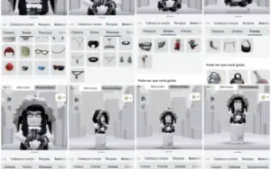 Conta Roblox (feminina, 2018, com passes e +5k gastos)