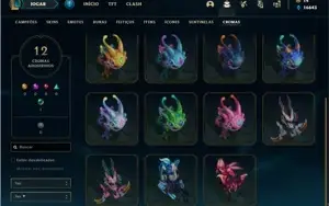 Conta prata 4 com 114 Champs e 133 Skins ( MAIN ADC )