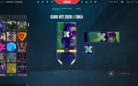 Conta Valorant Ascendente FACAS CHAMPIONS 25/26 1400 GASTOS