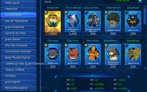 conta ladmo(lucemon)- AOX 5/5, Alter-S 6/6, Omegamon 4/5