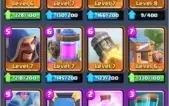 Clash Royale - LV 11, 9 lendarias. Todas cartas bem upadas