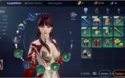 Conta Mir4 LVL 43 Power 43K (Wemix Conectada e 2 Dracos)