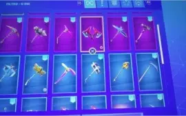 Conta Fortnite desde a season 5 com viuva negra
