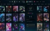 Lvl 445  - 147 Skins 56k essência - 1195 RP
