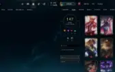 Lvl 445  - 147 Skins 56k essência - 1195 RP