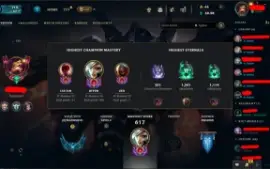 Conta Lol Todos Os Campeões 194 Skins Desde 2014 Único Dono