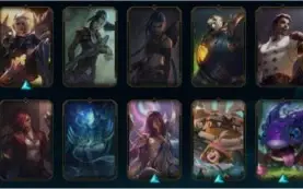 CONTA DO LOL COM 14 SKINS E 61 CAMPEÕES