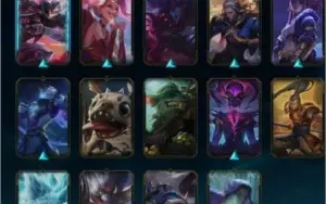 CONTA DO LOL COM 14 SKINS E 61 CAMPEÕES
