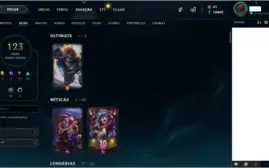 TROCO CONTA LOL 123+ SKINS POR FACA E SKINS CSGO