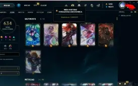 VENDO CONTA NO LOL - DONO ORIGINAl -COM EMAIL