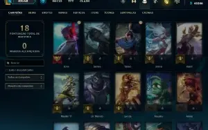 Conta PLATINA 4 | 61% Win - Lol (League Of Legends) Elomoon