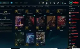Conta League of Legends nv. 43