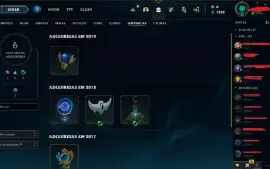 Conta League of Legends nv. 43