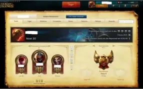 Conta League of Legends - Ouro 5 Season 6 ( 136 skins)