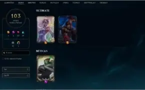 Conta LV 194 Prata II, 116 champs, 103 skins(10 lend, 2 ult)