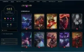 Conta LV 194 Prata II, 116 champs, 103 skins(10 lend, 2 ult)