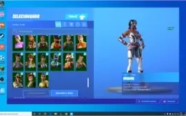Conta de Fortnite S3 120+ skins (não funciona apenas no ps4)