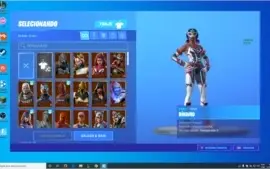 Conta de Fortnite S3 120+ skins (não funciona apenas no ps4)