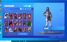 Conta de Fortnite S3 120+ skins (não funciona apenas no ps4)