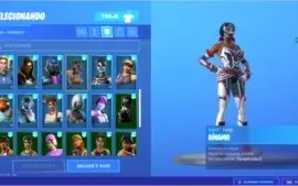 Conta de Fortnite S3 120+ skins (não funciona apenas no ps4)