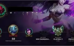 CONTA LEAGUE OF LEGENDS - PLATINA 5 - PROMOÇÃO!!!